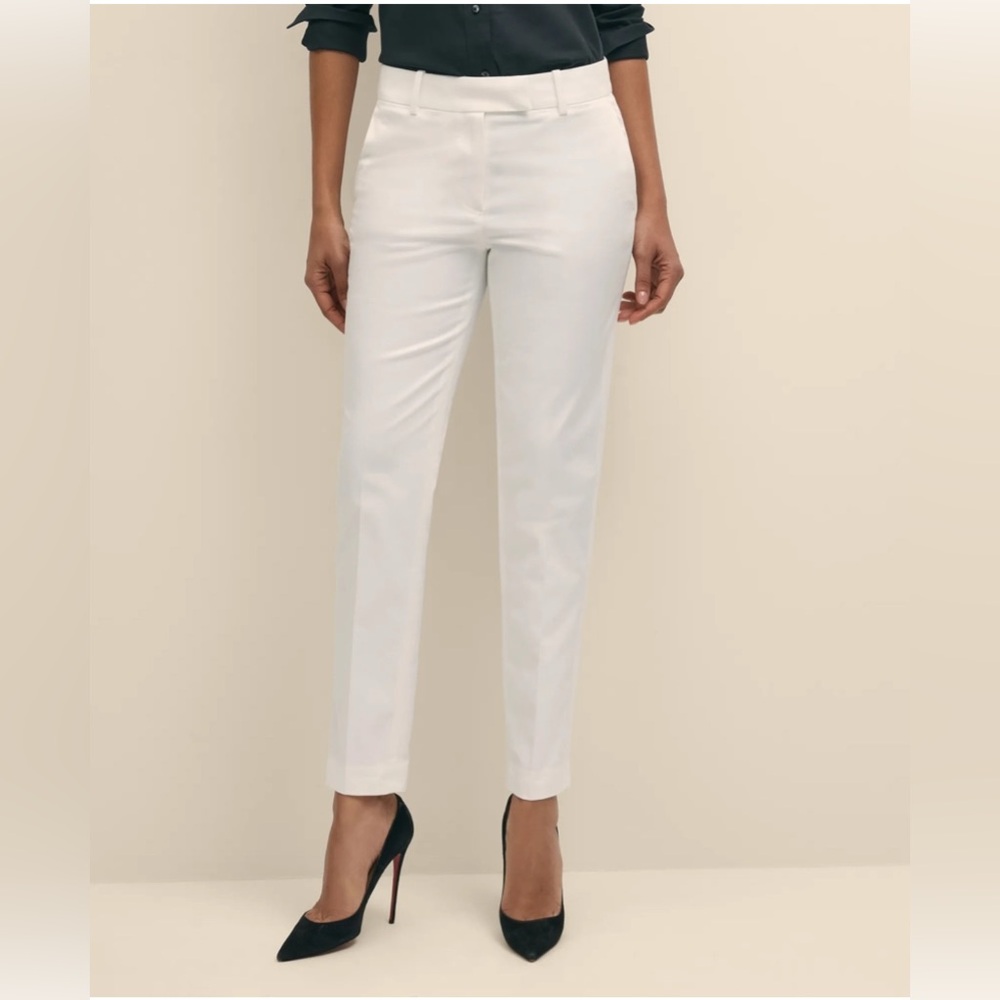 Brooks Brothers stretch cotton advantage white  Trousers